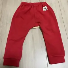 アンパンマン 赤 90 裏起毛