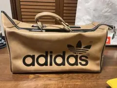 adidas ボストンバッグ ベージュ ビンテージ