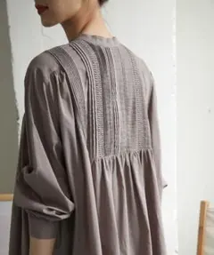 DOORS 2way ピンタック ブラウス