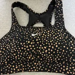 Nike Dri-FIT スポーツブラ M 黒/ベージュ