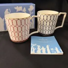 ウェッジウッド WEDGWOOD ルネッサンスゴールド　マグカップ　ペア