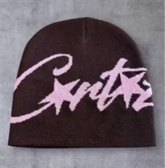 ビーニー y2kグランジ 海外ストリート corteiz コーテイズ ブラック