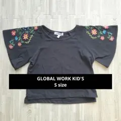 刺繍Ｔシャツ グローバルワーク サイズS 90ー100size
