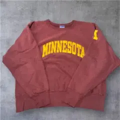 Champion MINNESOTA トレーナー XL バーガンディ