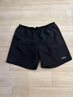 patagonia 黒 バギーズロング 7インチ ハーフパンツ Lサイズ