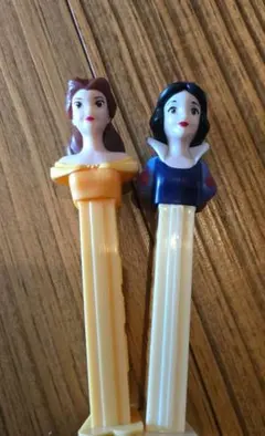ディズニー PEZ ペッツ ベル 白雪姫 2点セット