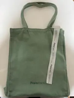 Francfranc グリーン トートバッグ