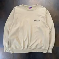 アメリカ規格　champion　スウェット　ワンポイントロゴ　メンズ古着　M
