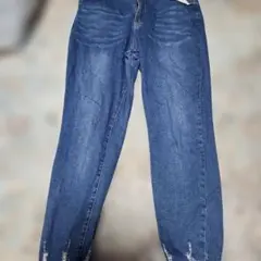 SHEINフリンジ裾 デニム