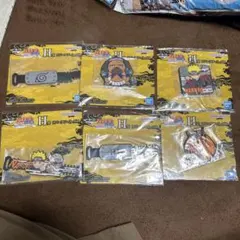 ナルト1番くじ　H賞ラバーアソート 6種コンプセット