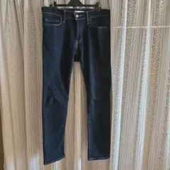 Abercrombie & Fitch ダークブルー ストレートデニム