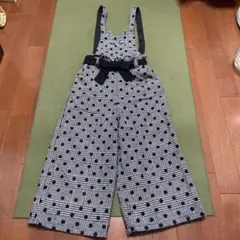 ANNA SUI mini 千鳥格子ドット柄 パンツ Mサイズのサムネイル
