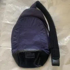 週末削除　DIESEL ネイビー ショルダーバッグ