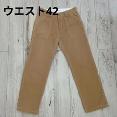 “GUNG HO“ “GLOBAL WORK“ベイカーペインターパンツ ブラウン