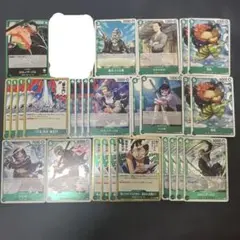 ワンピースカード 緑ゾロ デッキパーツ