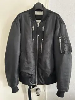 DIESEL BLACK GOLD MA-1ジャケット ブラック