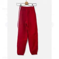 アディダス オリジナルス トラックパンツ レッド ホワイト ロゴ ジョガー 古着