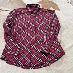 BURBERRY チェック柄 長袖シャツ Lサイズ