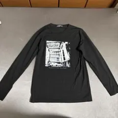 I-GRAPHICS 長袖Tシャツ ブラック Build Faith