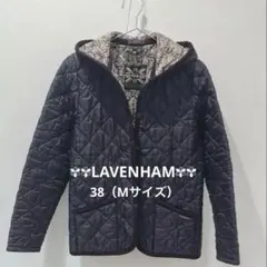 ラベンハム LIBERTY キルティングジャケット 裏地総柄 イングランド 38