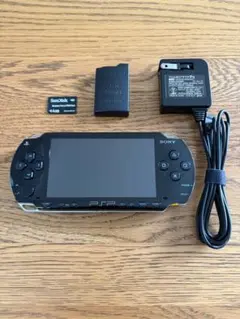 【動作確認済】SONY PSP-1000 ブラック バッテリー新品