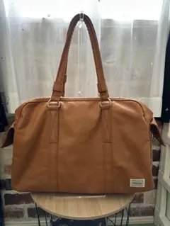 PORTERバッグ キャメル 合成皮革 大きめ