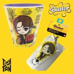 BTS タイニータン メラミンカップ キーホルダー ジン ソクジン 2点 廃盤のサムネイル