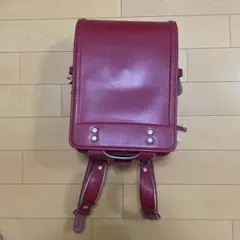 土屋鞄　ランドセル　牛革　赤