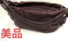 ⭐️美品⭐️gentenゲンテン　ハンドバッグ　レザー　ダークブラウン　レア‼️のサムネイル