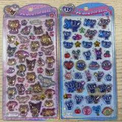 うるちゅるポップシール　日焼け　サンリオキャラクターズ　エンジェルブルー 2種