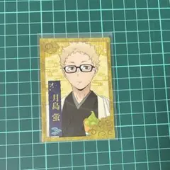 ハイキュー　乗車券風カード　月島蛍　レッツゴーキョート