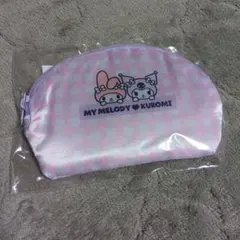 MY MELODY & KUROMI サテンポーチ