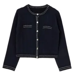 Herlipto Cotton-Blend Jacquard Cardiganのサムネイル