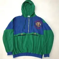 山本寛斎 カンサイマン 風神雷神 刺繍 レーヨン ジャケット パーカー 90s 山本寛斎 カンサイマン 風神雷神 刺繍 レーヨン ジャケット パーカー