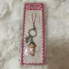 不二家 ペコちゃん 鈴付キーホルダー ストラップ