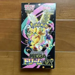 ポケモンカード MEGAドリームex 1BOX シュリンクなし ペリペリあり