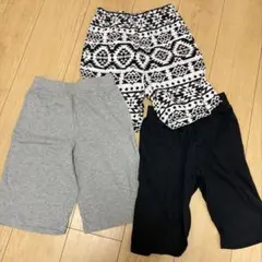 キッズ ハーフパンツ 3枚セット まとめ売り