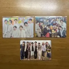 timelesz タイムレス　集合トレカ　3種　FAM