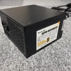 玄人志向　KRPW-BK550W/85+ 550W 電源ユニット