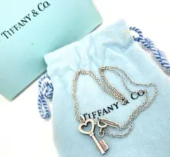 T04113TIFFANY&Coティファニー925ハートキーペンダントネックレス