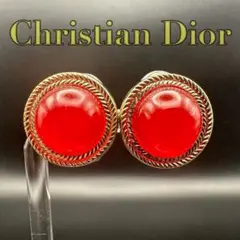 極美品✨ Dior イヤリング CD ロゴ カラーストーン 刻印 2116 - メルカリ