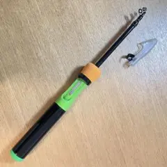 ★コンパクトロッド 1.2ｍ スピニングモデル グリーン★のサムネイル