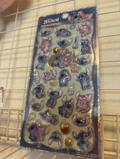 スティッチ　プチドロップ　シール