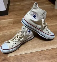 CONVERSE ALL STAR アイボリー ハイカットスニーカー
