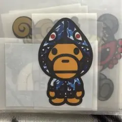 A BATHING APE アイロンプリントシート小