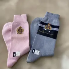Polo Ralph Lauren（ポロ ラルフローレン）メンズ靴下2足セット