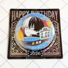 僕のヒーローアカデミア　バースデイ缶バッジ　轟焦凍