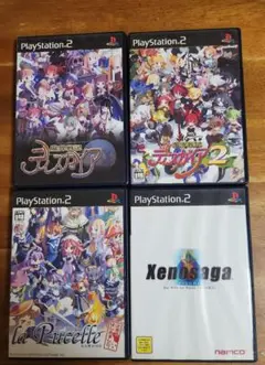 PS2　ソフト　4本まとめ売り　(SRPG・RPG)