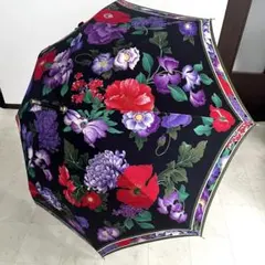 ❣️新品同様レオナール❣️晴雨兼用傘 軽量UV加工花柄 ベージュタグ