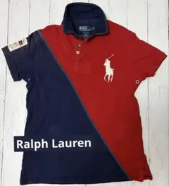 POLO BY Ralph Lauren ポロシャツ 赤/紺 サイズM